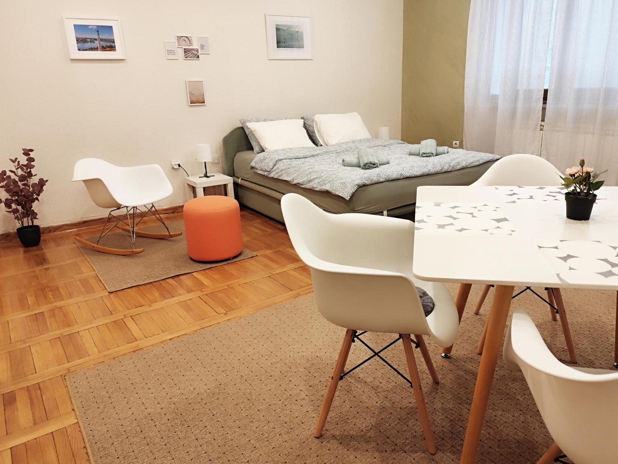 Center Obi-One Appartement Belgrado Buitenkant foto
