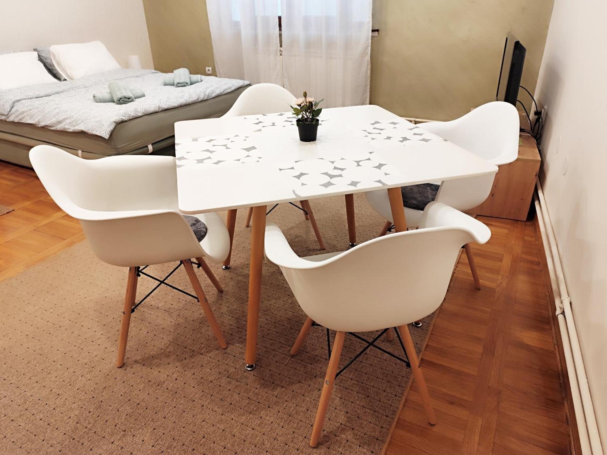 Center Obi-One Appartement Belgrado Buitenkant foto