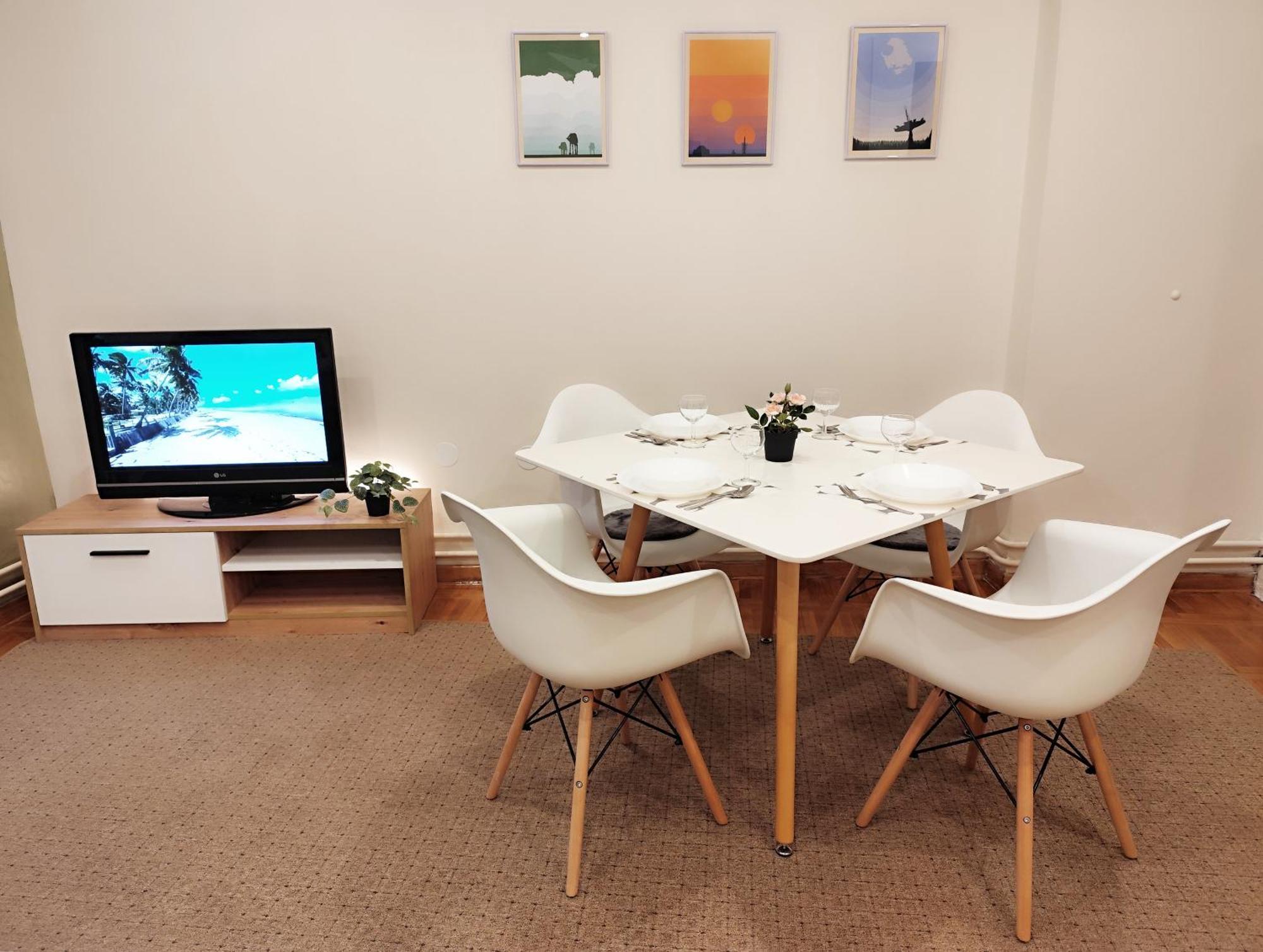Center Obi-One Appartement Belgrado Buitenkant foto