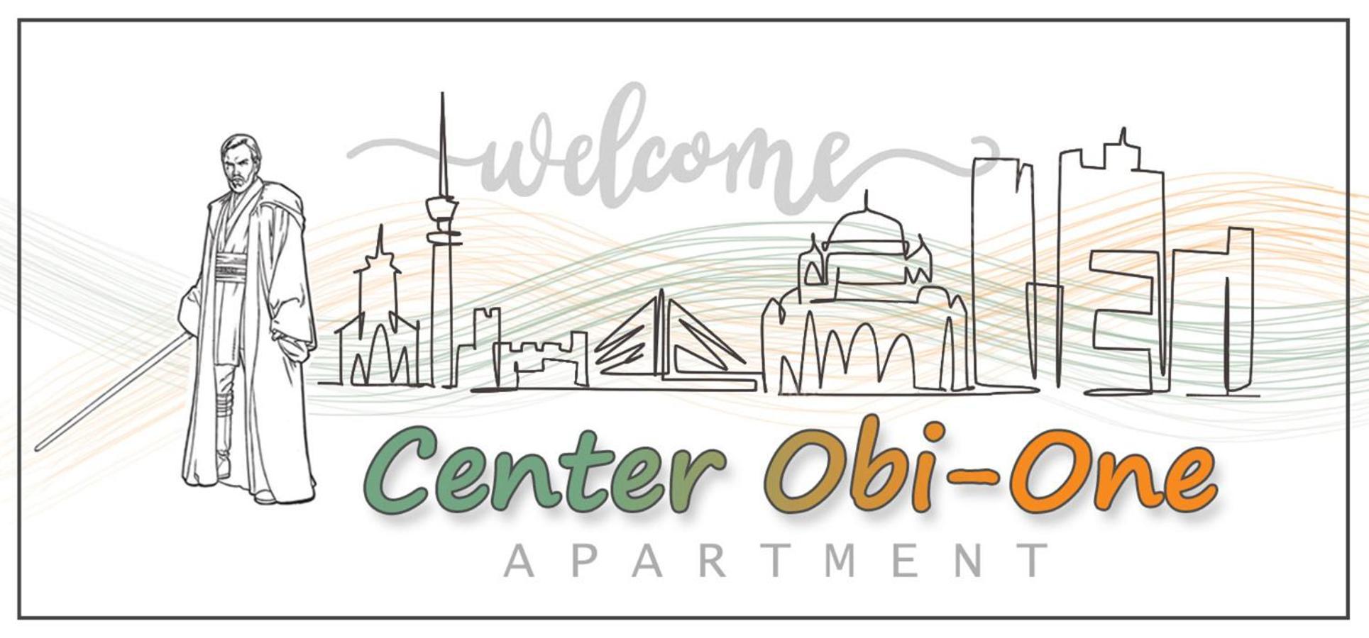Center Obi-One Appartement Belgrado Buitenkant foto